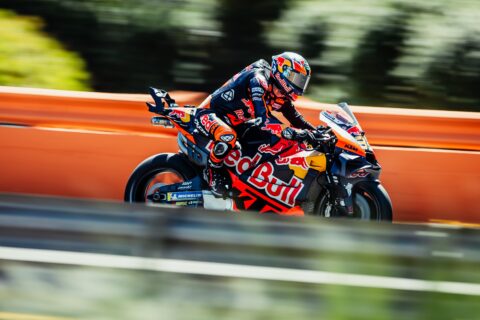 Brad Binder réagir