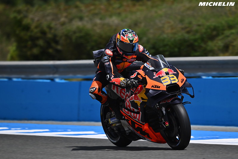 Brad Binder problème