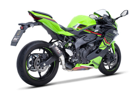 Street : SC-Project annonce +6 chevaux pour la ZX-4RR Ninja avec son silencieux CR-T