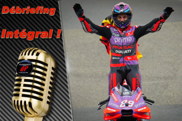 MotoGP Le Mans France J3, Debriefing Jorge Martin (Ducati/1): “O que quer que a Ducati decida, será bom”, etc. (Total)