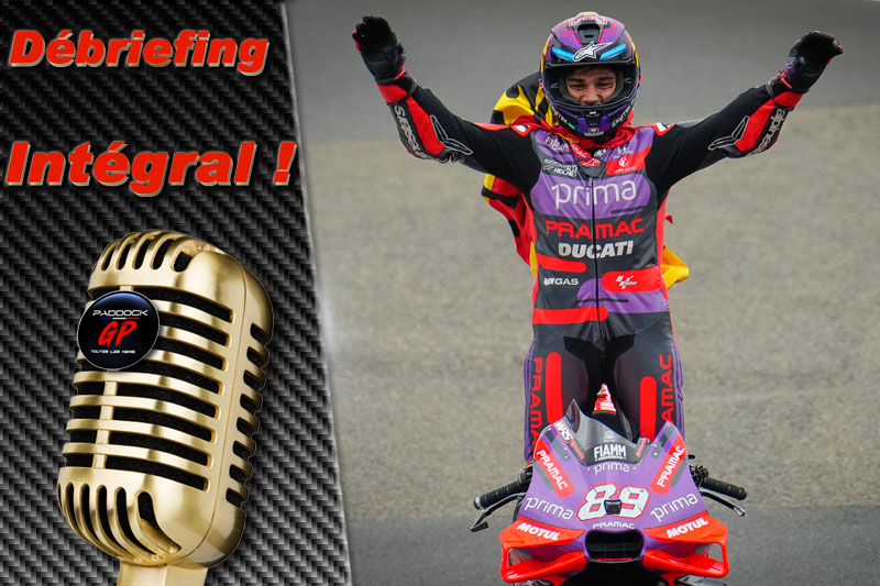 MotoGP Le Mans France J3, Débriefing Jorge Martin (Ducati/1) : « Quelle que soit la décision de Ducati, ce sera bien », etc. (Intégralité)