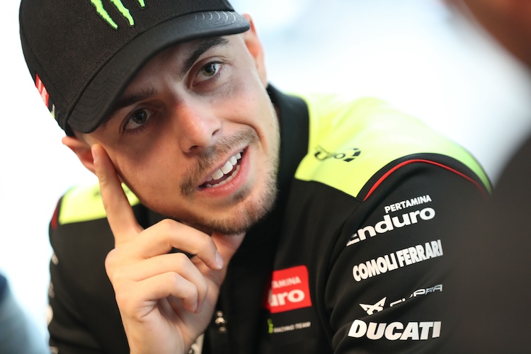 Teste de MotoGP em Jerez, Fabio Di Giannantonio (Ducati/1): “Estou um pouco cansado de ver que minha velocidade ainda surpreende as pessoas”