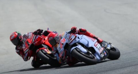 MotoGP, Gigi Dall'Igna Ducati: “o gesto de grande espírito desportivo entre Bagnaia e Márquez depois da corrida foi muito significativo e deu-me particular satisfação”
