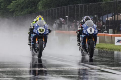 MotoAmerica - Road America : Loris Baz sur le podium en Course 1