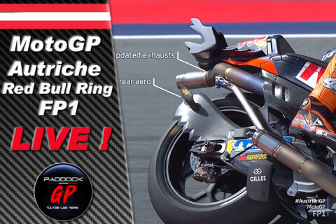 MotoGP Autriche FP1 LIVE : Jorge Martin et son pneu tendre malgré Pol Espargaro et ses Batwings !