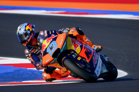 Moto2 Qatar P2 : Aron Canet établit un nouveau record du tour