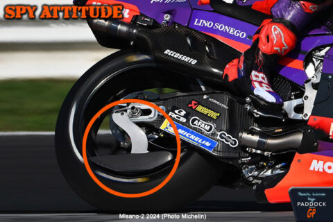 "Spy Attitude" Technique MotoGP : Vu à Misano chez Ducati...