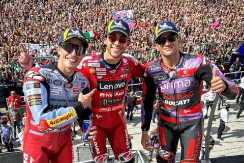 MotoGP, France, Course : Johann Zarco (Honda/1) ? à chaud ?