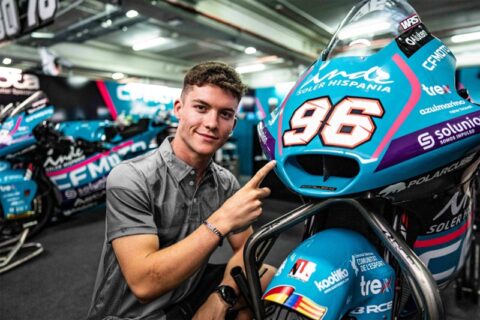 Moto2 : Dani Holgado passera en Moto2 au sein de l'équipe CFMOTO Aspar avec laquelle il a été sacré champion du monde junior en 2021