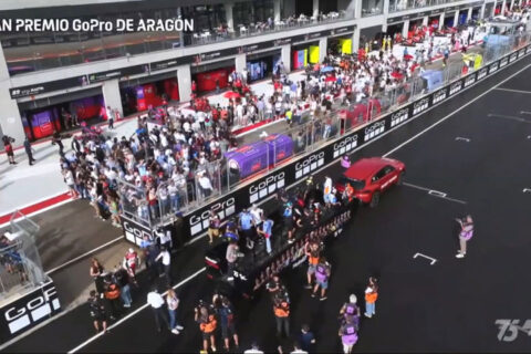 MotoGP Aragon Parade LIVE : La charette version aragonaise...