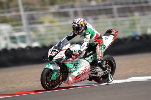 MotoGP, France, Course : Johann Zarco (Honda/1) ? à chaud ?