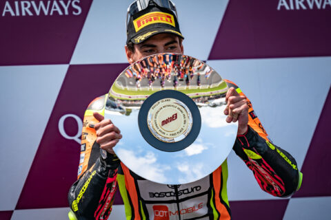 MotoGP, France, Course : Johann Zarco (Honda/1) ? à chaud ?