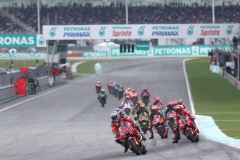 Insolite : Quand le MotoGP a rendez-vous avec la neige…