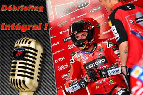 MotoGP, Thailand D3, Debriefing Francesco Bagnaia (Ducati/3): "No, I'm not here to finish third!", etc. (Full)