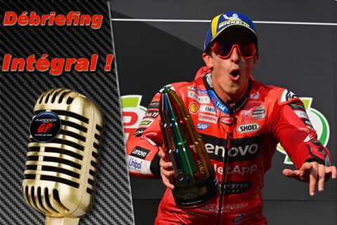 MotoGP, Thailand D3, Debriefing Marc Marquez (Ducati/1): "I think I don't have another brother", etc. (Full)