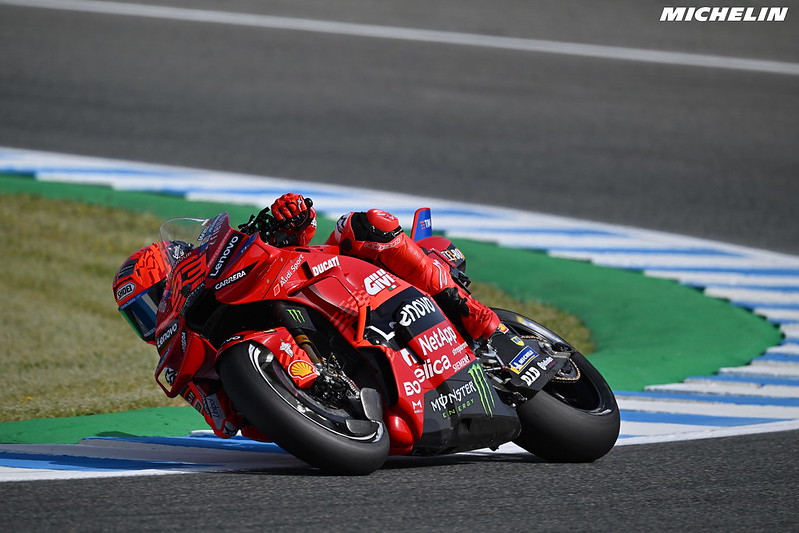 MotoGP Espagne J1, Marc Marquez (Ducati/4) n’est pas satisfait : « On a perdu du temps, cette fois, c’est Alex la référence »