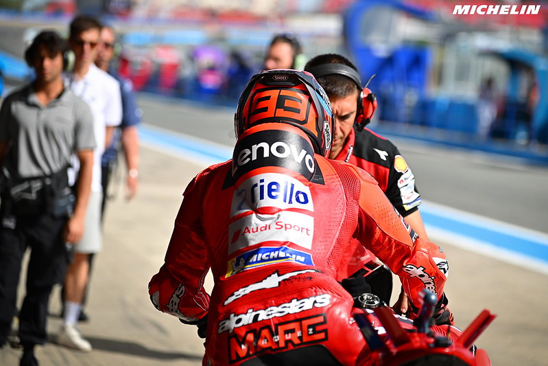 Marc Marquez chute