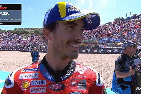 MotoGP Espagne Sprint : Francesco Bagnaia (Ducati/3) "A chaud"