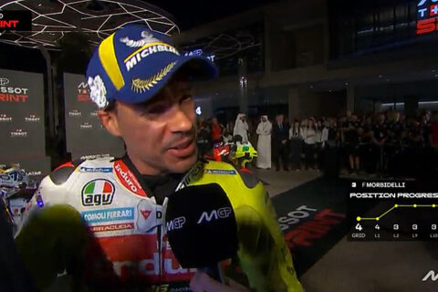 MotoGP Qatar Sprint : Franco Morbidelli (Ducati/3) "A chaud"