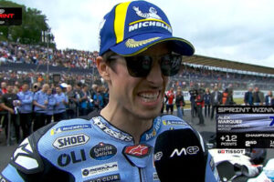 MotoGP Silverstone Sprint : Alex Marquez (Ducati/1) "A chaud"