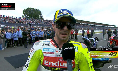 MotoGP Silverstone Sprint : Fabio Di Giannantonio (Ducati/3) "A chaud"