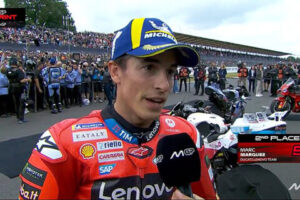 MotoGP Silverstone Sprint : Marc Marquez (Ducati/2) "A chaud"