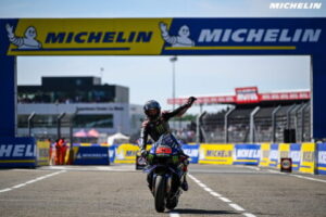 MotoGP, France, Le Mans, Notes techniques Michelin J2 : "Tout le monde restera avec la même combinaison de pneus : dur à l'avant, tendre à l'arrière"