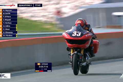 MotoAmerica, Road America, King of the Baggers J1 : Harley-Davidson en force devant Loris Baz !