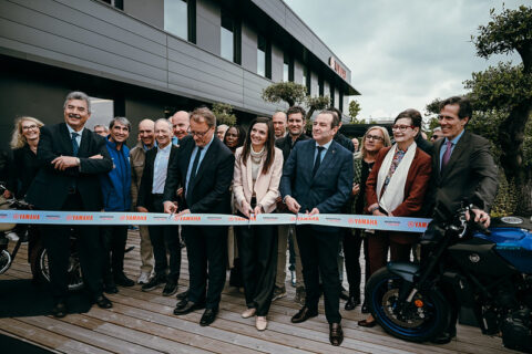Street : Yamaha Motor Europe succursale France inaugure son nouveau siège social à Argenteuil [CP]