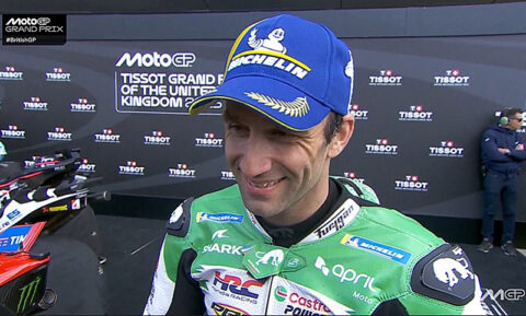 MotoGP Silverstone Course : Johann Zarco (Honda/3) "A chaud"