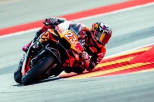 MotoGP, Aragon J3, Enea Bastianini (KTM/12) frustré : "Je ne pouvais pas attaquer plus"
