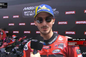 MotoGP Assen Course : Francesco Bagnaia (Ducati/3) "A chaud"