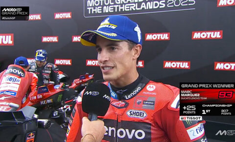 MotoGP Assen Course : Marc Marquez (Ducati/1) "A chaud"