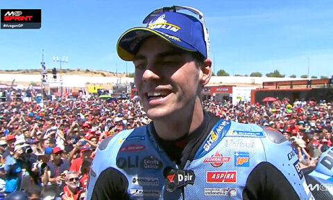 MotoGP Aragon Sprint : Fermin Aldeguer (Ducati/3) "A chaud"