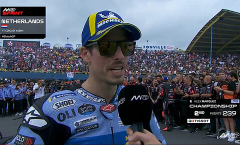MotoGP Assen Sprint : Alex Marquez (Ducati/2) "A chaud"