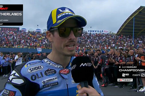 MotoGP Assen Sprint : Alex Marquez (Ducati/2) "A chaud"