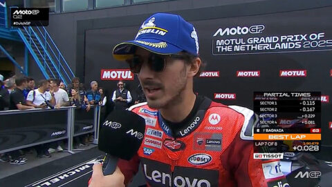 MotoGP Assen Qualifications : Francesco Bagnaia (Ducati/2) "A chaud"