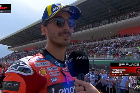 MotoGP Italie Sprint : Francesco Bagnaia (Ducati/3) "A chaud"