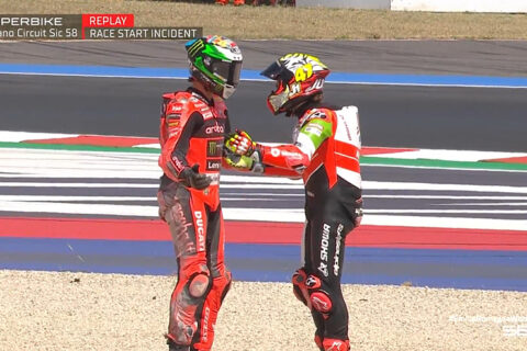 WSBK Superbike Misano : Nicolo Bulega et Axel Bassani ne partiront pas en vacances ensemble...