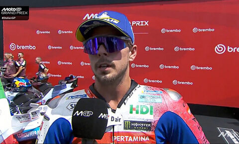 MotoGP Italy Mugello Race: Fabio Di Giannantonio (Ducati/3) “Hot”