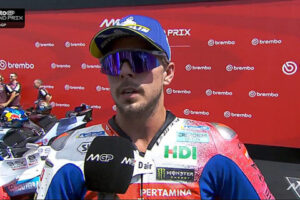MotoGP Italie Mugello Course : Fabio Di Giannantonio (Ducati/3) "A chaud"