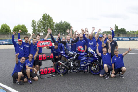 WSBK Supersport : Record battu au circuit Carole avec la Yamaha R9 du GMT94 et Lucas Mahias !