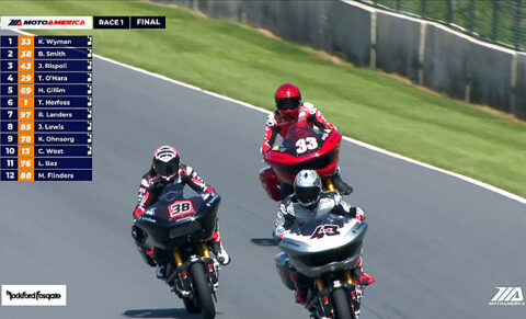 MotoAmerica, Road America, King of the Baggers J2 : Harley-Davison intouchable à domicile !
