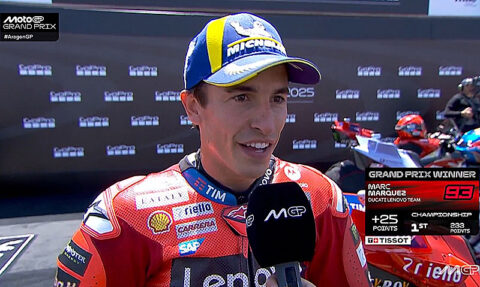 MotoGP Aragon Course : Marc Marquez (Ducati/1) "A chaud"