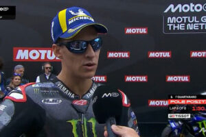 MotoGP Assen Qualifications : Fabio Quartararo (Yamaha/1) "A chaud"