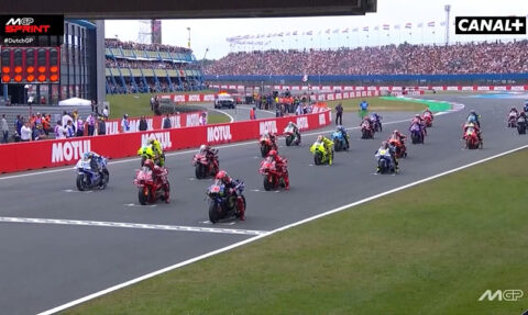 MotoGP Pays-Bas Assen Canal+ : Revivez les temps forts du Sprint en 5 minutes de vidéo !