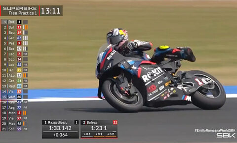 WSBK Superbike Misano FP1 : Toprak Razgatlioglu fait peur, Ducati à la poursuite...