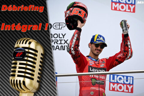 MotoGP, Allemagne J3, Débriefing Francesco Bagnaia (Ducati/3) : « Je suis heureux, mais pas totalement », etc. (Intégralité)