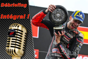 MotoGP, Pays-Bas Assen J3, Débriefing Marco Bezzecchi (Aprilia/2) : « J'ai pris tous les virages en prenant des risques comme un bâtard », etc. (Intégralité)