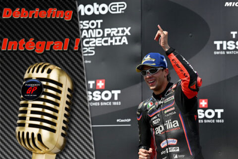 MotoGP, Brno J3, Débriefing Marco Bezzecchi (Aprilia/2) : « J’ai pris tous les risques dans un seul virage et heureusement cela a payé », etc. (Intégralité)